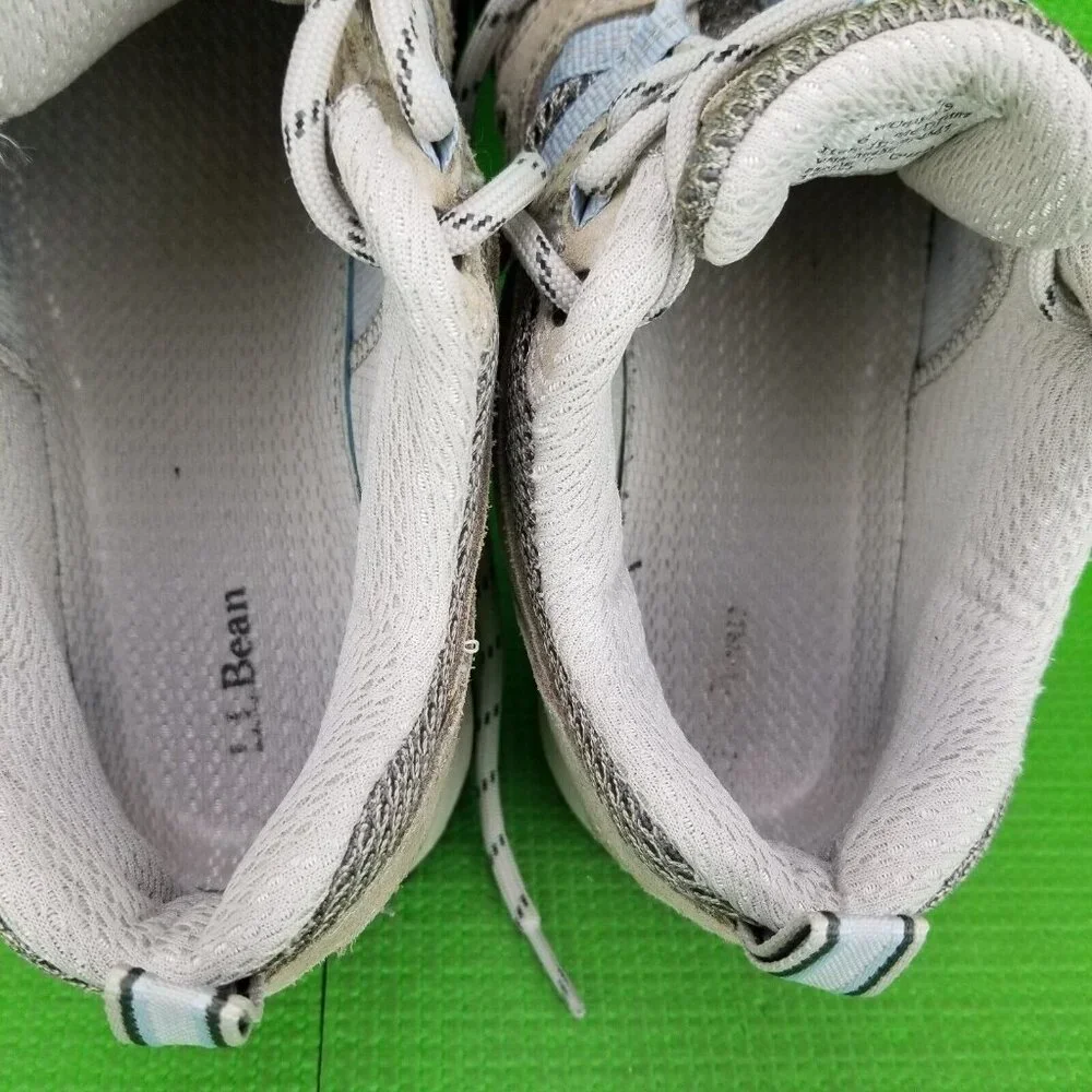 ✅LL Bean Trail Model 4 Hiking Sneakers Brown Leather Ventilated Women's 6M🌎 - Picture 6 of 12
